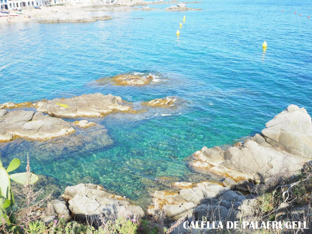 Apartament Amb Piscina I Aparcament - Baixos Amb Jardinet 칼레냐 데 팔라푸르헬 외부 사진