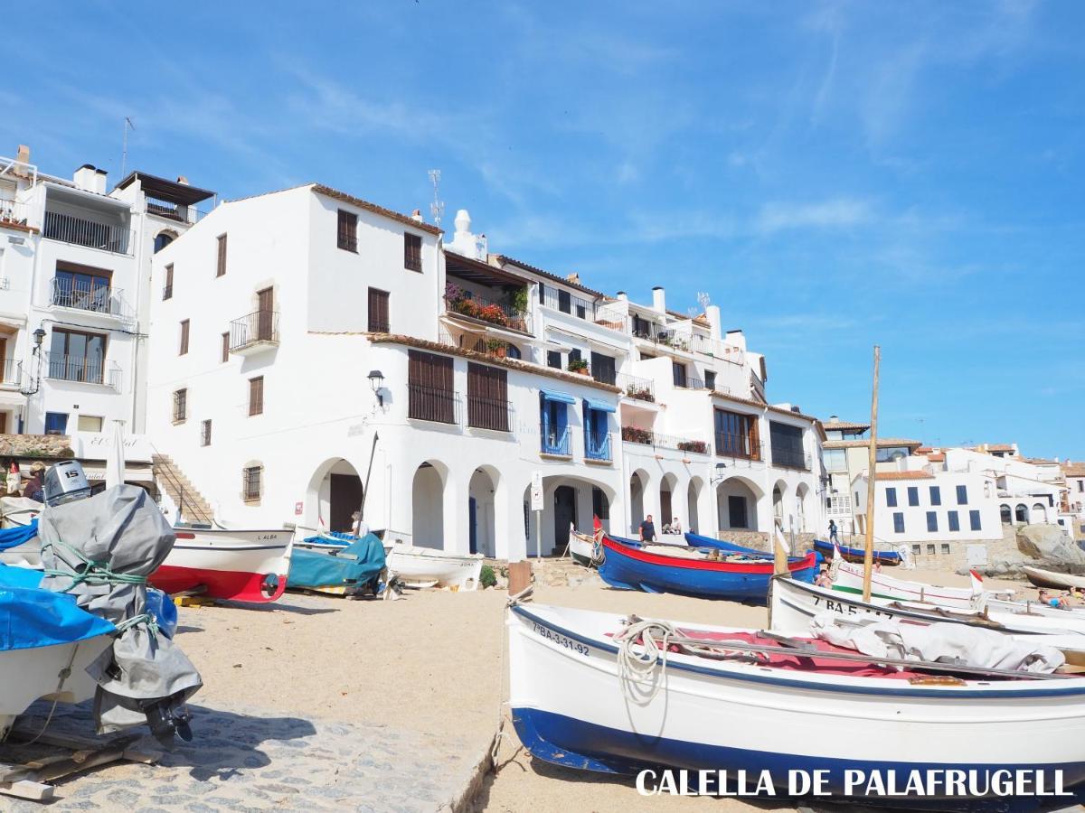 Apartament Amb Piscina I Aparcament - Baixos Amb Jardinet 칼레냐 데 팔라푸르헬 외부 사진